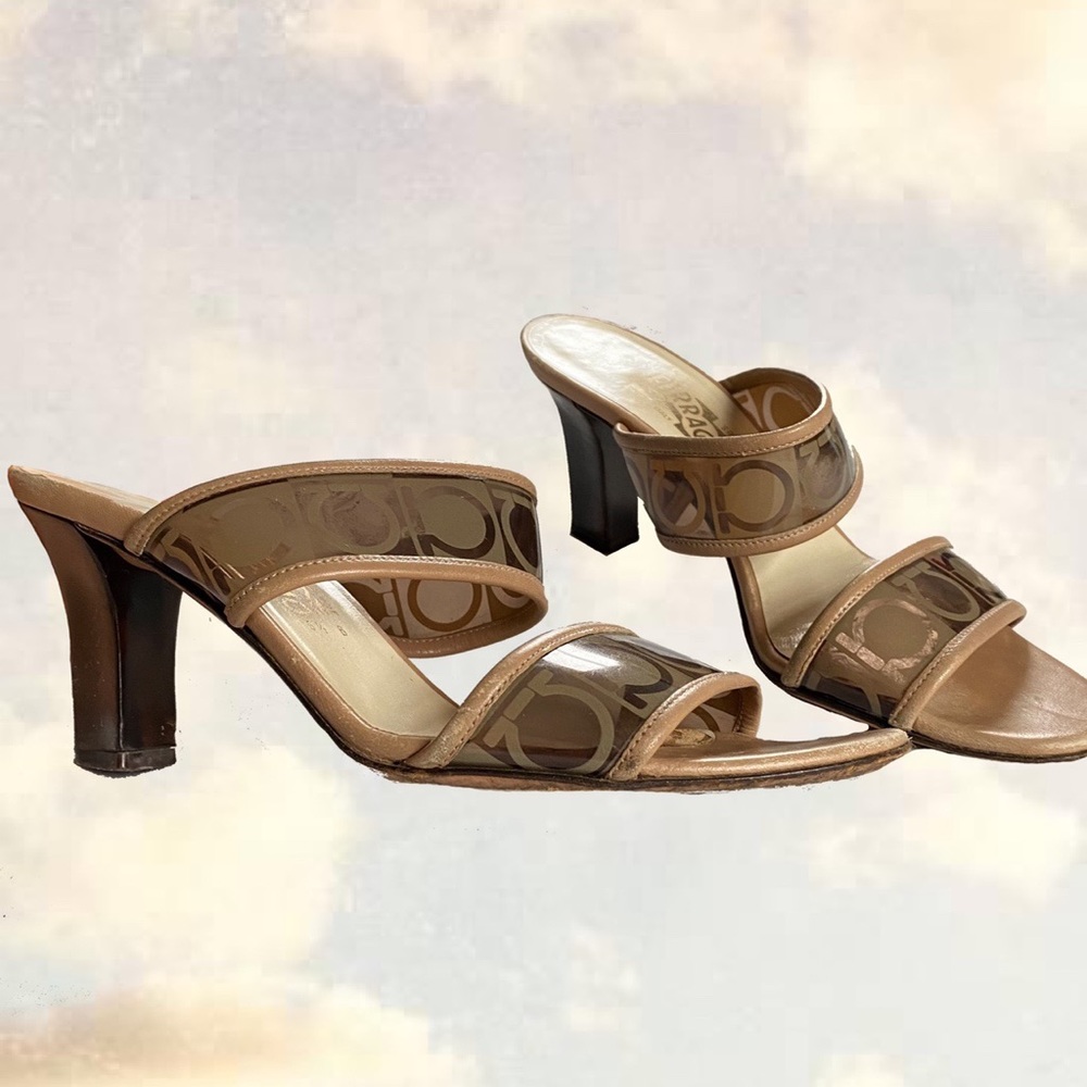 Ferragamo Clear Sandals